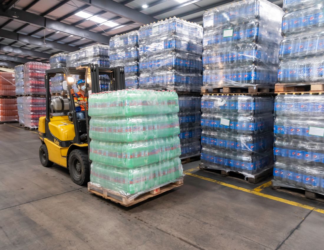 Illustrative photograph: Warehouse